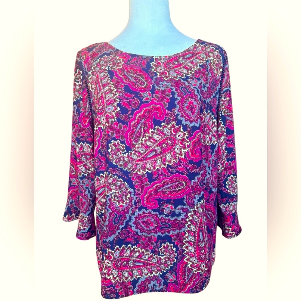 Talbots NWOT Paisley Blouse